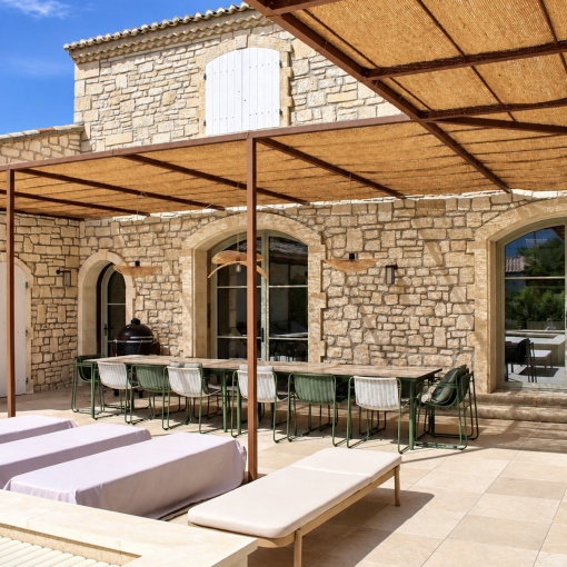 Réalisation d'une pergola